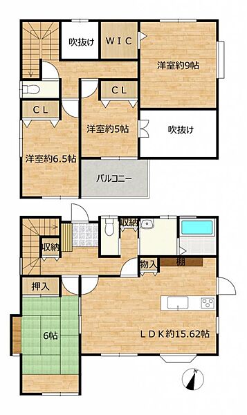 間取り：309000087654