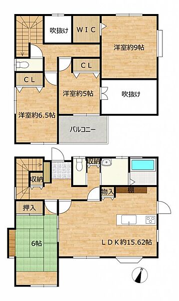 間取り：309000087654