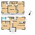 間取り：【間取り図】4LDKの間取りです。全居室収納を作成いたします。