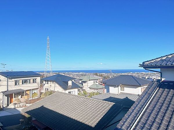 【リフォーム中【リフォーム中8月8日更新〔居室〕】〔眺望〕】ベランダからは海を眺める事が出来ます。