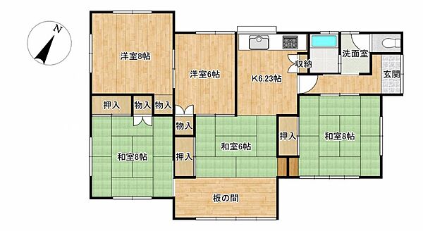 間取り：308000165693