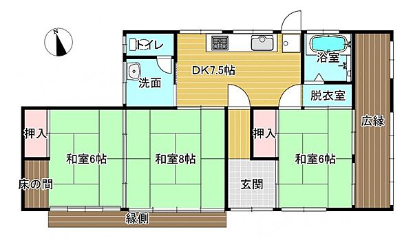 間取り：308000173286