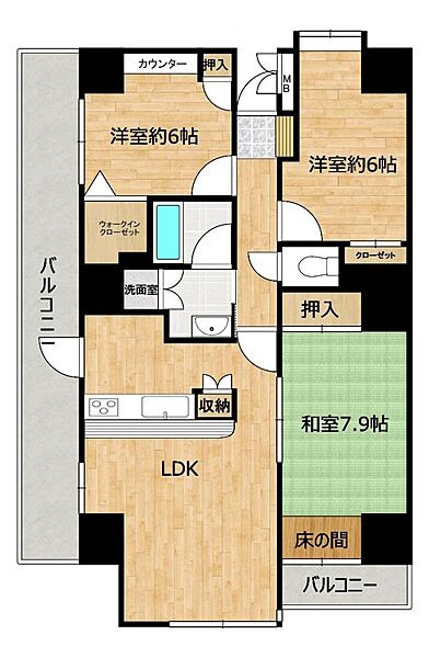間取り：308000174882