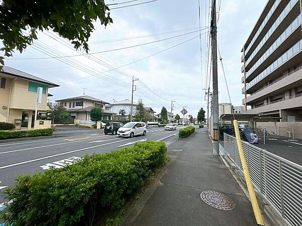 前面道路の様子です。