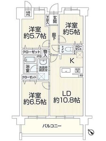 間取り：308000185469