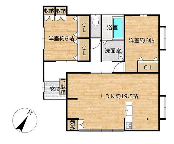 リフォーム予定の間取りです。現地と相違がある場合は現地優先。