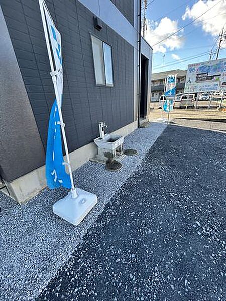 【リフォーム完成】お庭とポストの写真です。