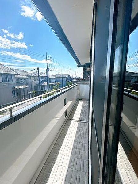 ベランダの写真です。