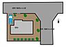 その他：【現況　区画図】6ｍ公道の北東角地の住宅。駐車は1台可能です。