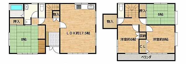 間取り：308000165104