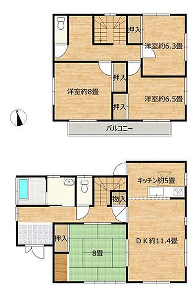 間取り：308000185535