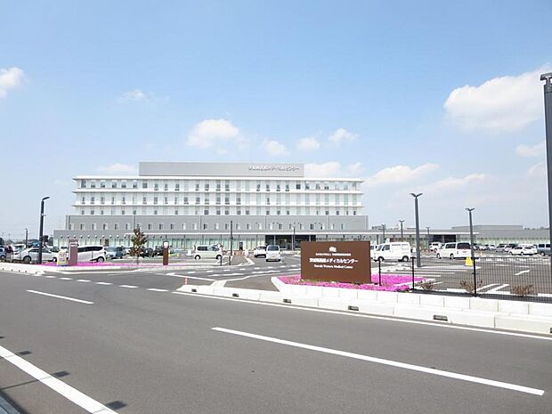 茨城県の県西地区最大のメディカルセンター病院は6.1ｍです。車で12分の距離です。