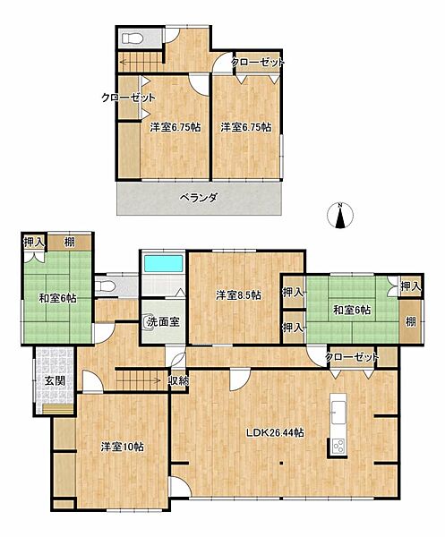 間取り：308000164048