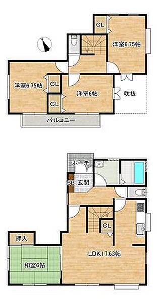 室内を拡大表示