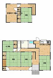 邑楽郡大泉町大字吉田　戸建て 6DKの間取り