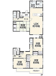 伊勢崎市市場町1丁目347-62 4LDKの間取り