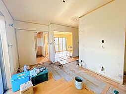 高崎市箕郷町富岡　戸建て 4LDKのリビング/ダイニング