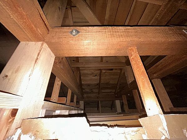 普段の生活ではなかなか見ることのない小屋裏までしっかりと点検を行いながらリフォームを行います。