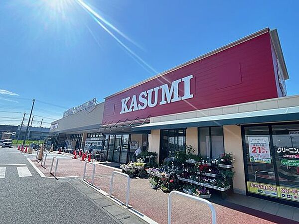 フードスクエアカスミ白岡店様まで約1ｋｍ（徒歩13分）です。スーパーまで徒歩圏内だとお仕事終わりでもすぐに買いにいけますね。 1000m