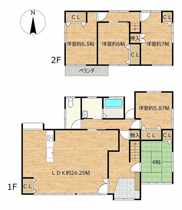 【リフォーム後・間取り図】