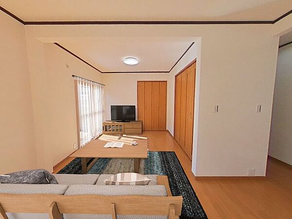 CG合成で家具を配置したイメージです。