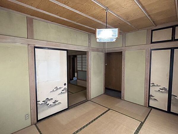 【リフォーム予定・2階洋室】和室から洋室に変更予定。フローリングに張替え、壁天井のクロス張替えを行います。主寝室としてもおすすめです。