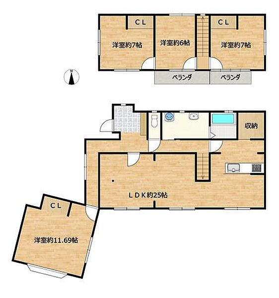 【リフォーム後間取り図】