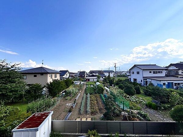 【眺望】2階ベランダからの眺望です。