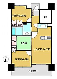 プレミスト鮎壺の滝公園 3LDKの間取図画像
