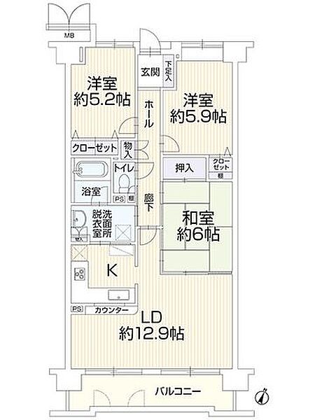 間取り：322000593559