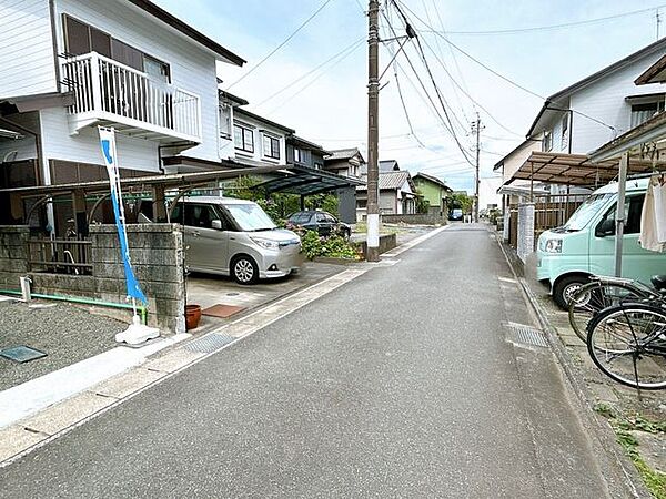 【前面道路】幅員約4ｍ。