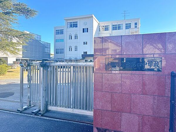 【中学校】清水第四中学校まで800ｍ。