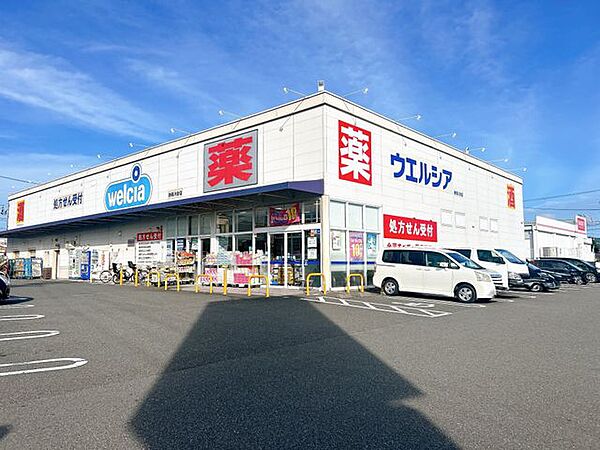 ウエルシア静岡川合店様まで約350ｍ。