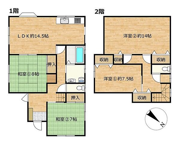 間取り：322000625357