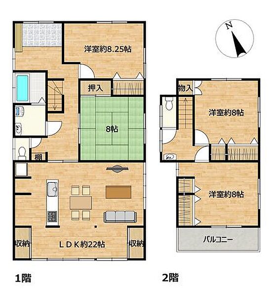間取り：322000638339