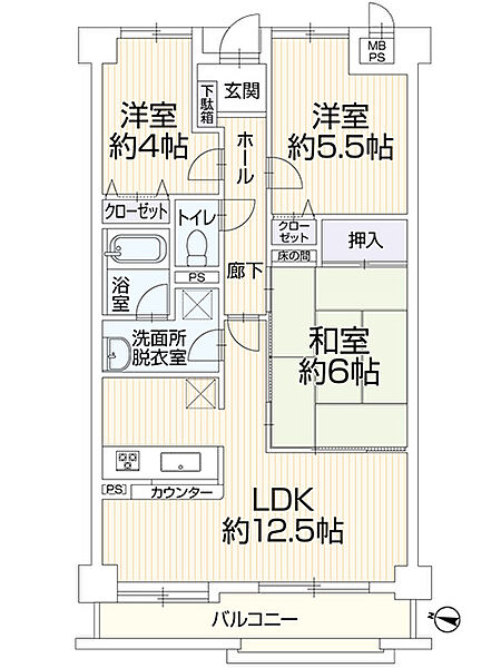 間取り：322000533108
