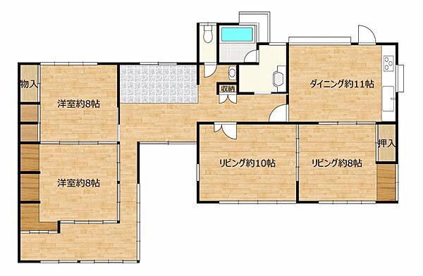 間取り：322000555917