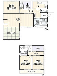 大府市大府町ウド92-220 3SLDKの間取り