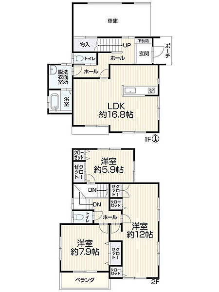 間取り：323000455858