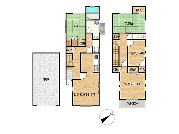 間取り：323000461008