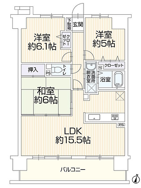 間取り：323000484632