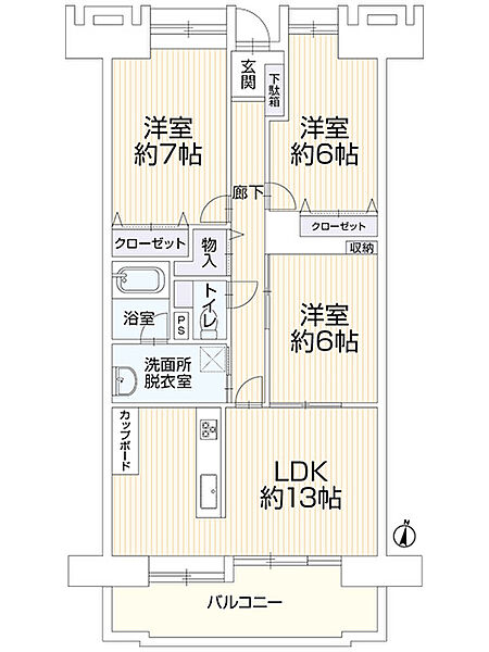 間取り：323000484640