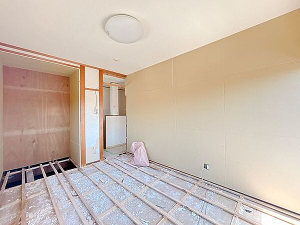【リフォーム中】2階洋室6帖　和室を洋室にリフォームします。