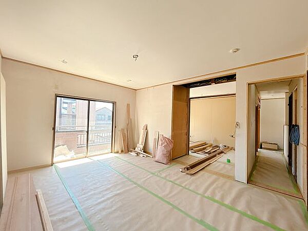 【リフォーム中】2階洋室10帖　和洋室を洋室にリフォームします。