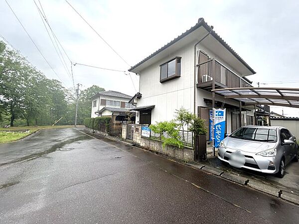 【リフォーム中】外観別角度写真です。外壁塗装を行います。