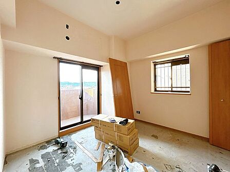 北東洋室約6帖です。