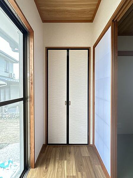【リフォーム済】1階広縁の収納です。