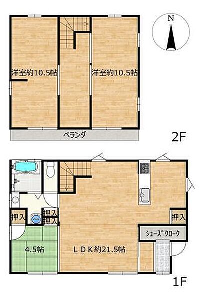 間取り：321000084176