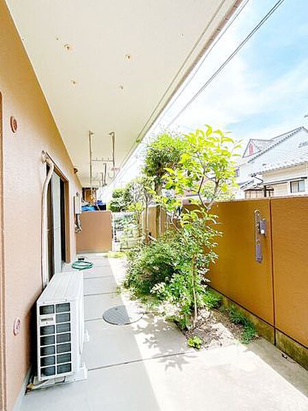 【リフォーム中】専用庭になります。