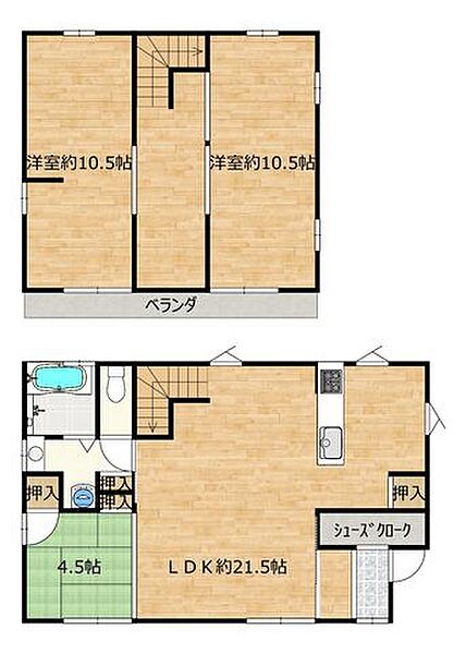 間取り：321000085631